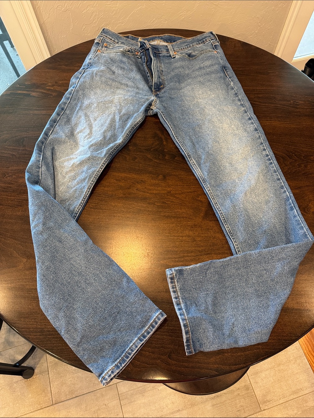 Levi's Light Blue Bootcut Men's Jeans 36x36